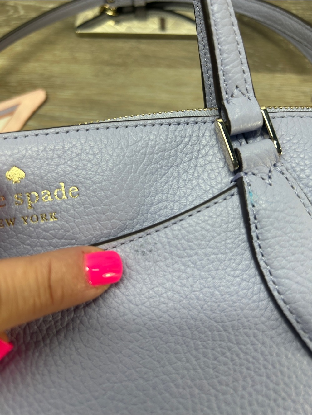 8444 Kate Spade New York Monica Satchel in pebbled leather 270538444 - Picture 13 of 16